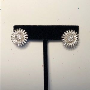 Pave Starburst Earrings